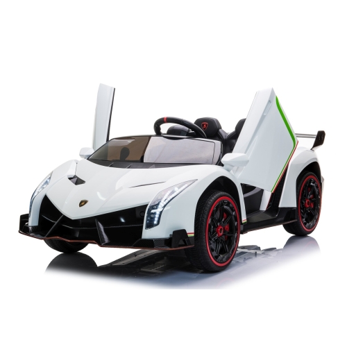 Auto na akumulator dla dzieci Lamborghini Veneno Biały XMX-615